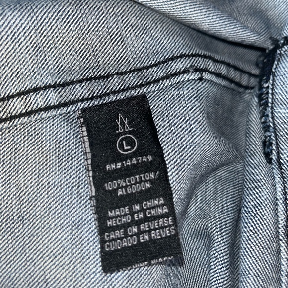 Classic Dark Blue Jean Jacket - Picture 5 of 7